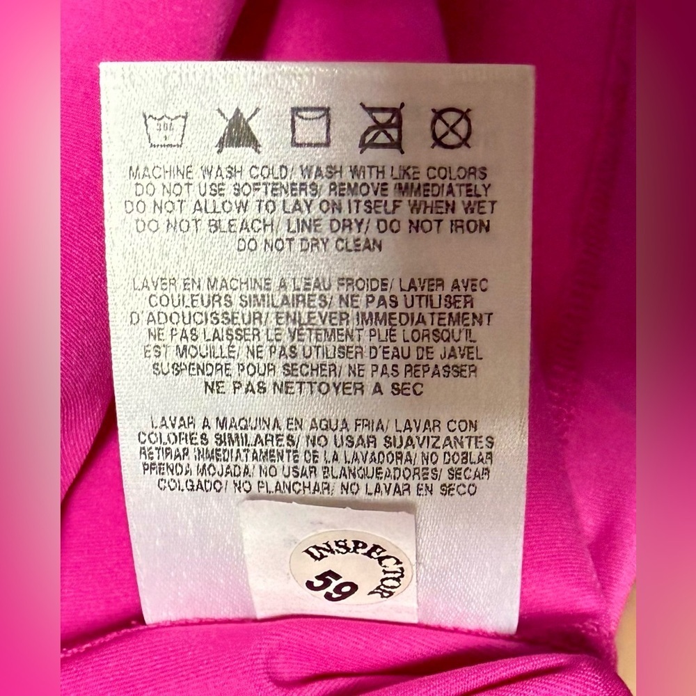 🫟Nike DriFIT Pink Pro Combat Fitted Shirt - Picture 10 of 11